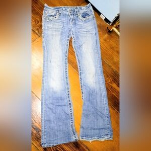 Miss Me embellished jeans boot cut size 28